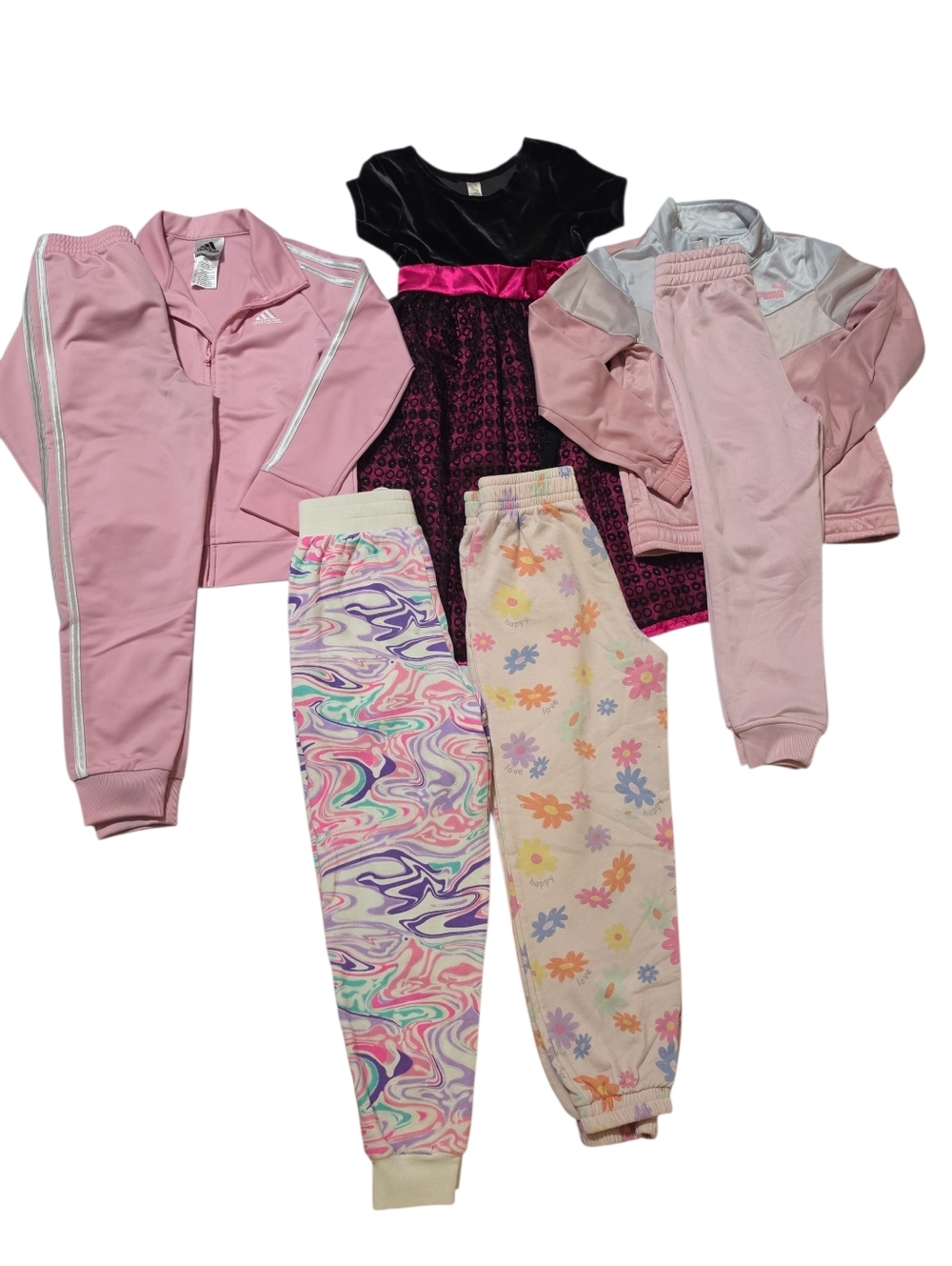 Girls Dress/2pc Track Suit Size 6x